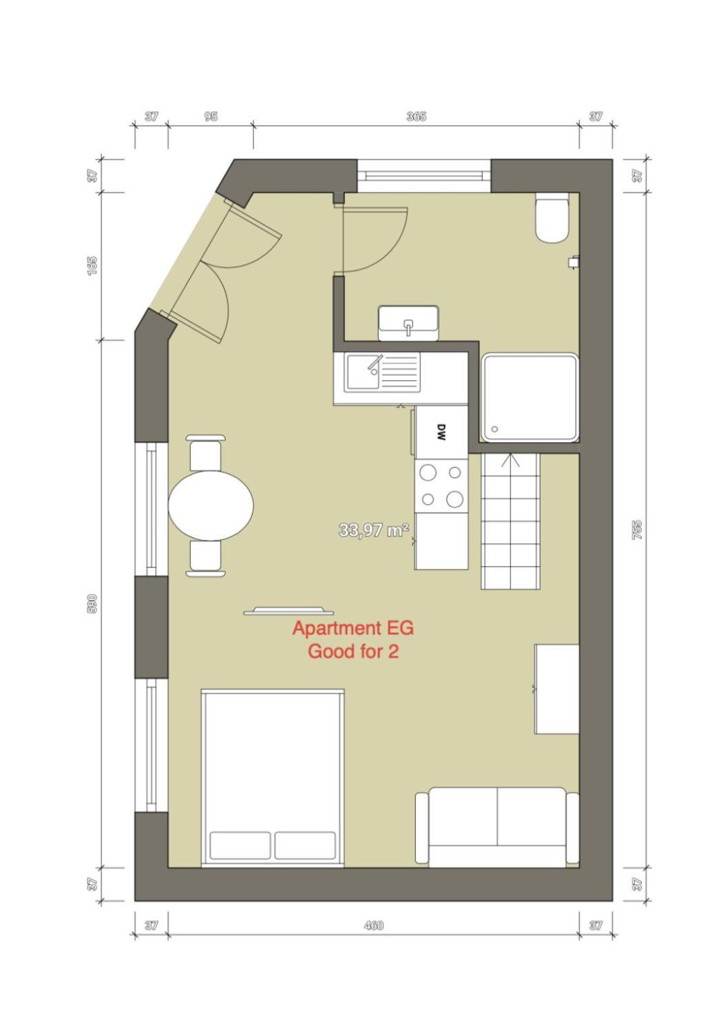 Apartment 58- Ruhr Nah Essen Luaran gambar